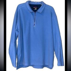 Patagonia Women's 1/4 Zip Pullover Fleece Micro  D-Luxe Lt Blue Lightweight M
